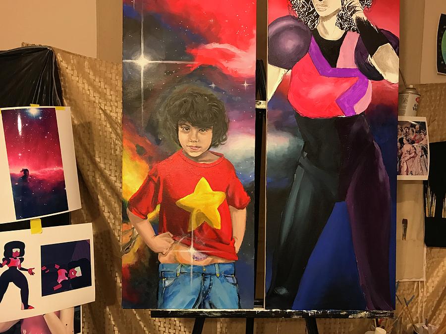 Steven Universe Painting by Baroquen Krafts Pixels