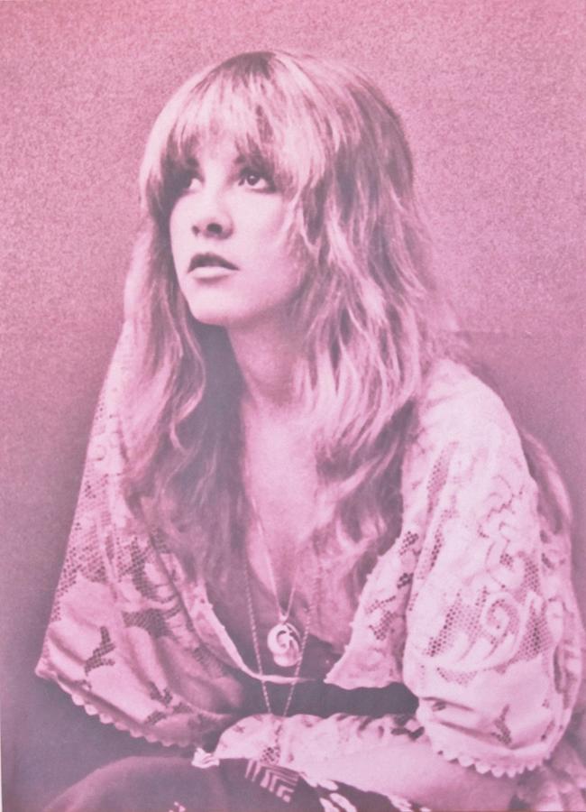 Stevie Nicks Dusty Pink Photograph by Donna Wilson - Fine Art America