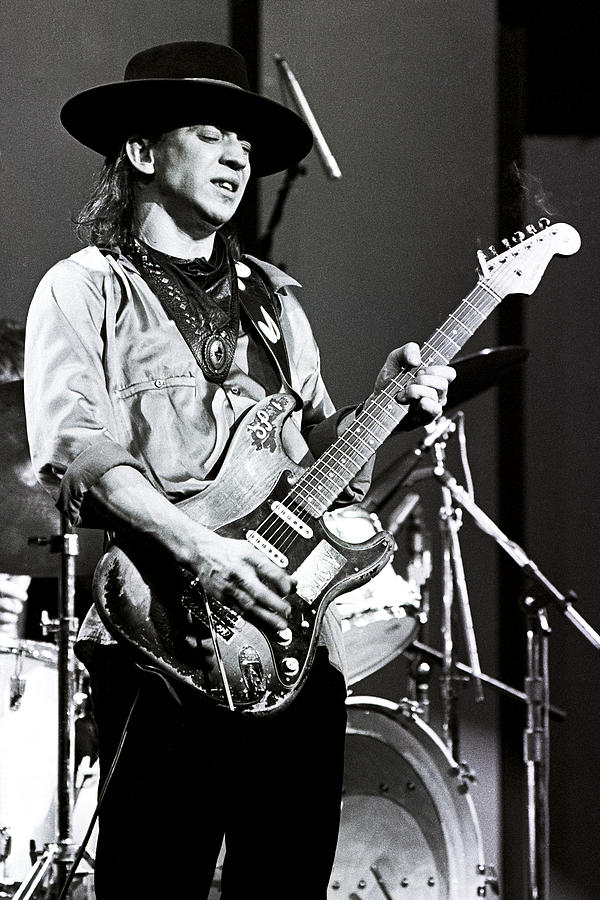 Stevie Ray Vaughan 1984 no2 Photograph by Chris Walter