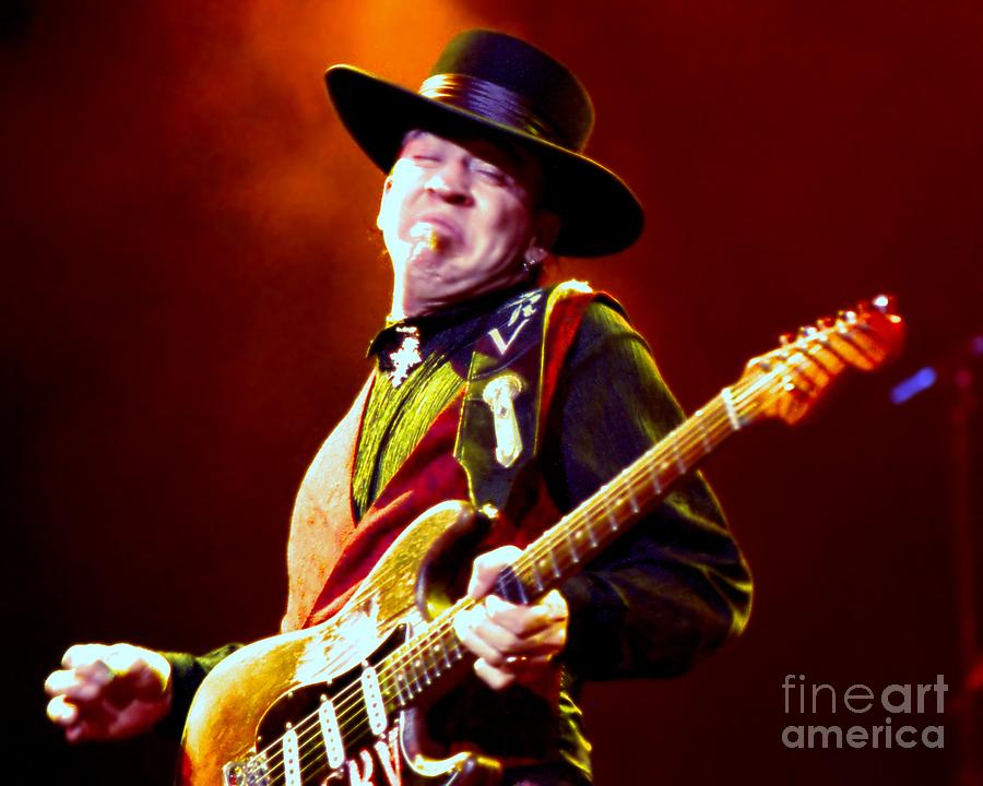 Stevie Ray Vaughan  3 Photograph by Vintage Rock Photos