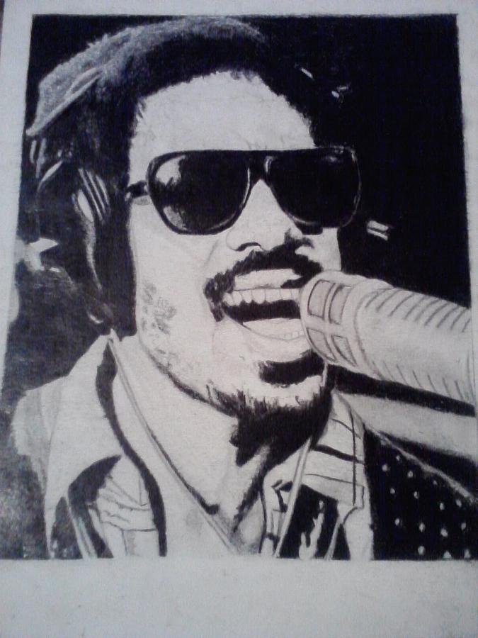 Stevie Wonder Drawing by Demetrius Washington | Fine Art America