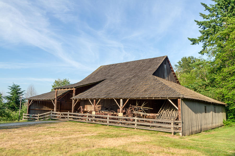 Stewart Farm Pole Barn Photograph by Michael Russell - Fine Art America