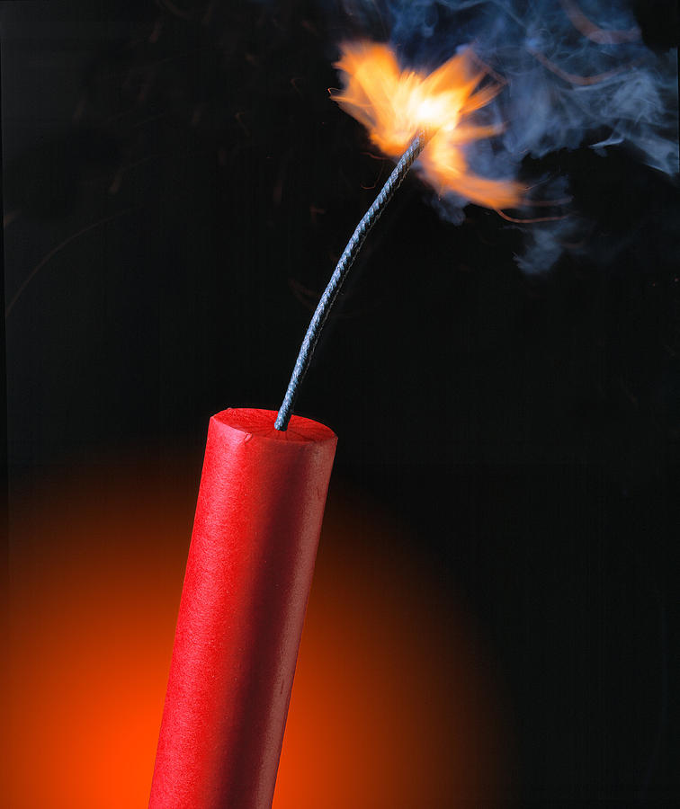 Stick of Dynamite Photograph by Douglas Pulsipher