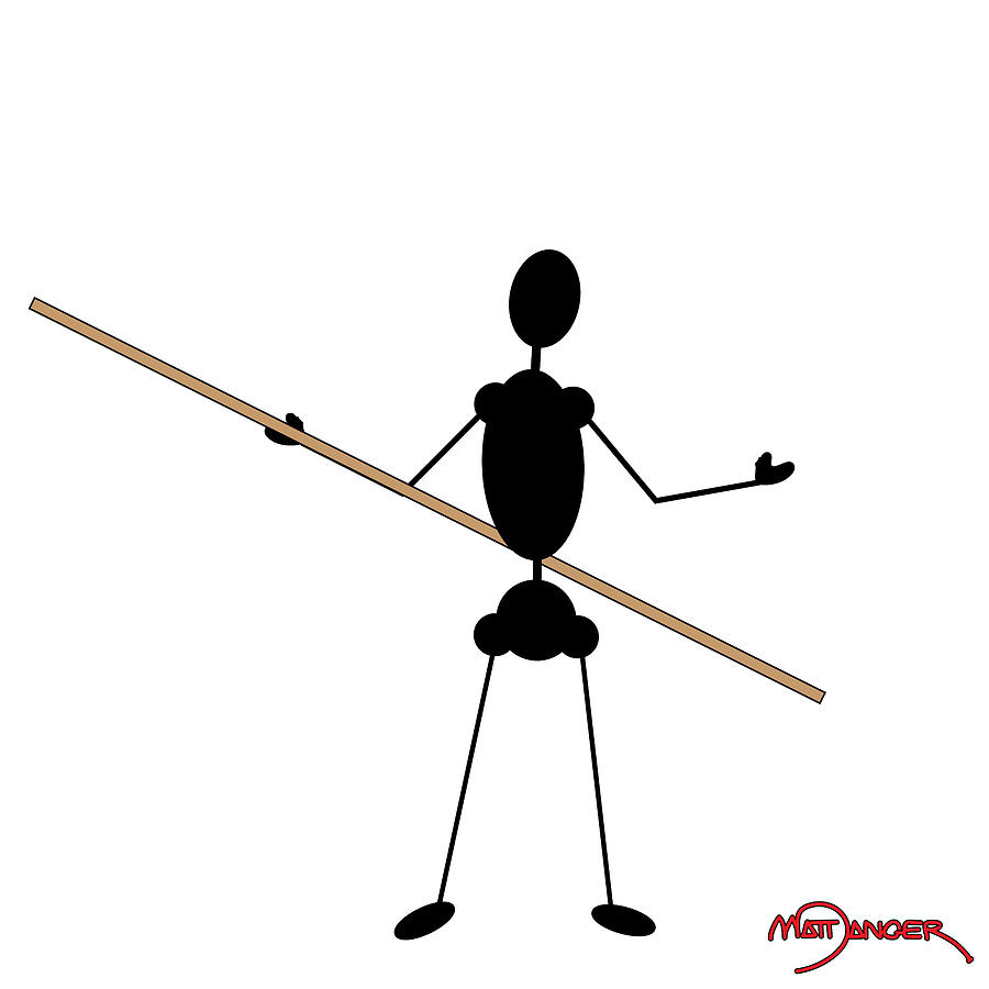 Angry Stickman Sticker for iOS & Android