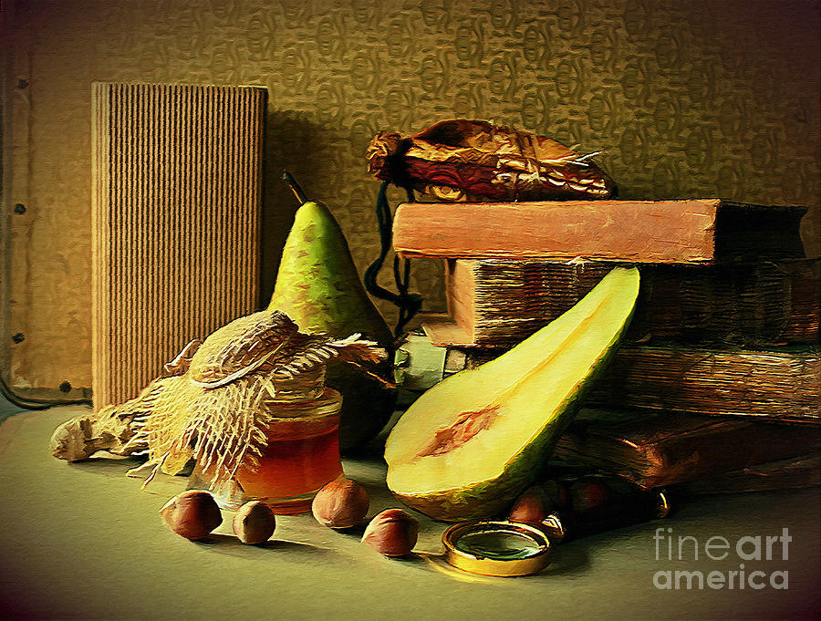 Still Life with Pears II Photograph by Binka Kirova