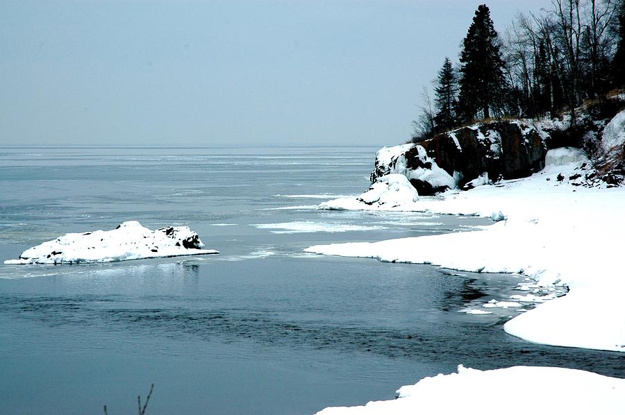 Still Lake Superior Waters Photograph by Hella Buchheim
