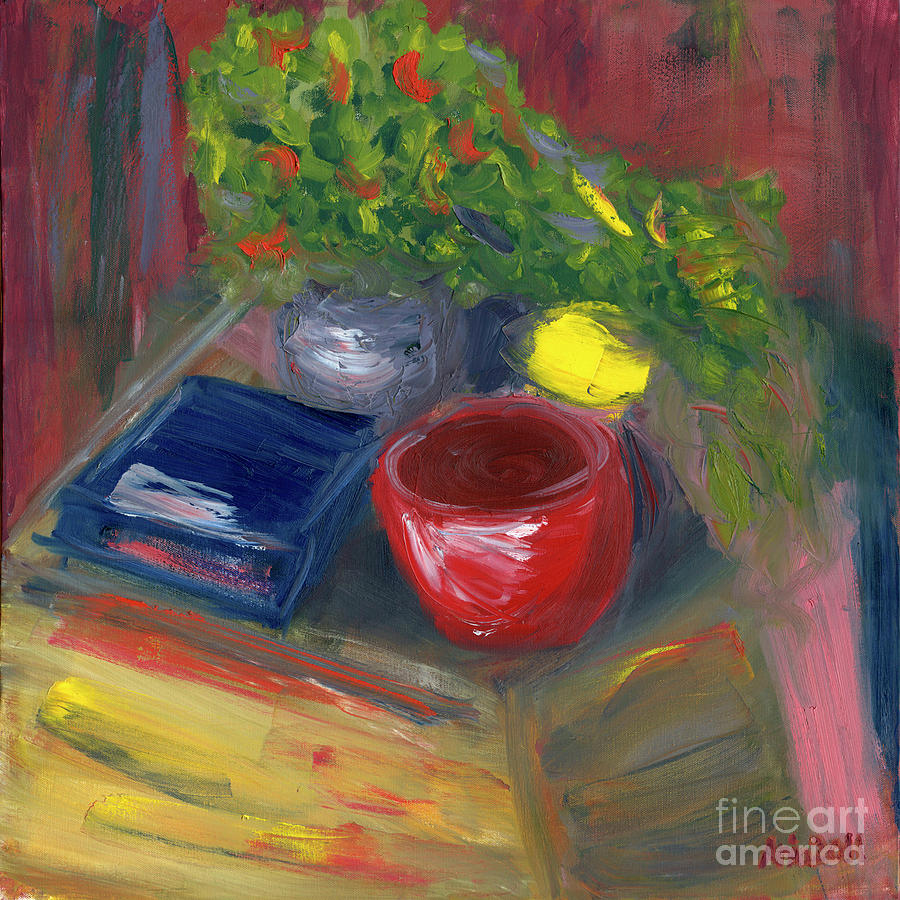 Still Life Painting by Ania M Milo