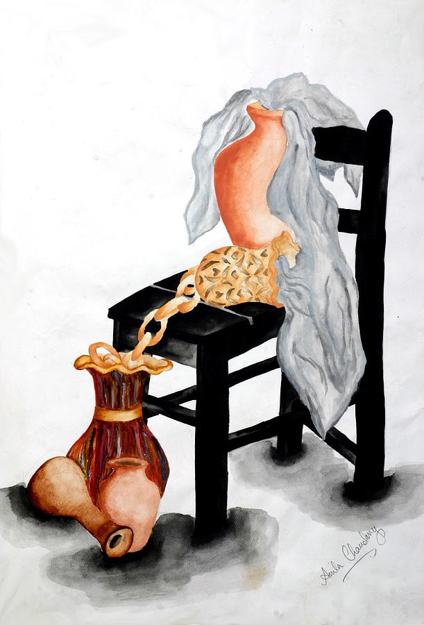 Still Life Mixed Media - Still Life by Anila Choudary Still Life Mixed Media - Still Life by Anila Choudary