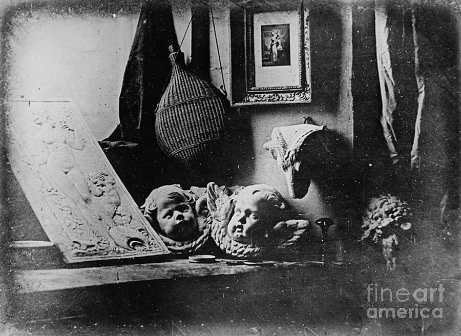 Still Life Photograph - Still Life By Daguerre, First Photo by Science Source