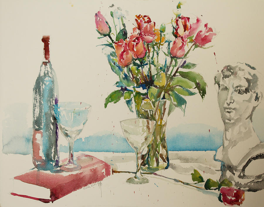 Still Life D2 Painting by Becky Kim