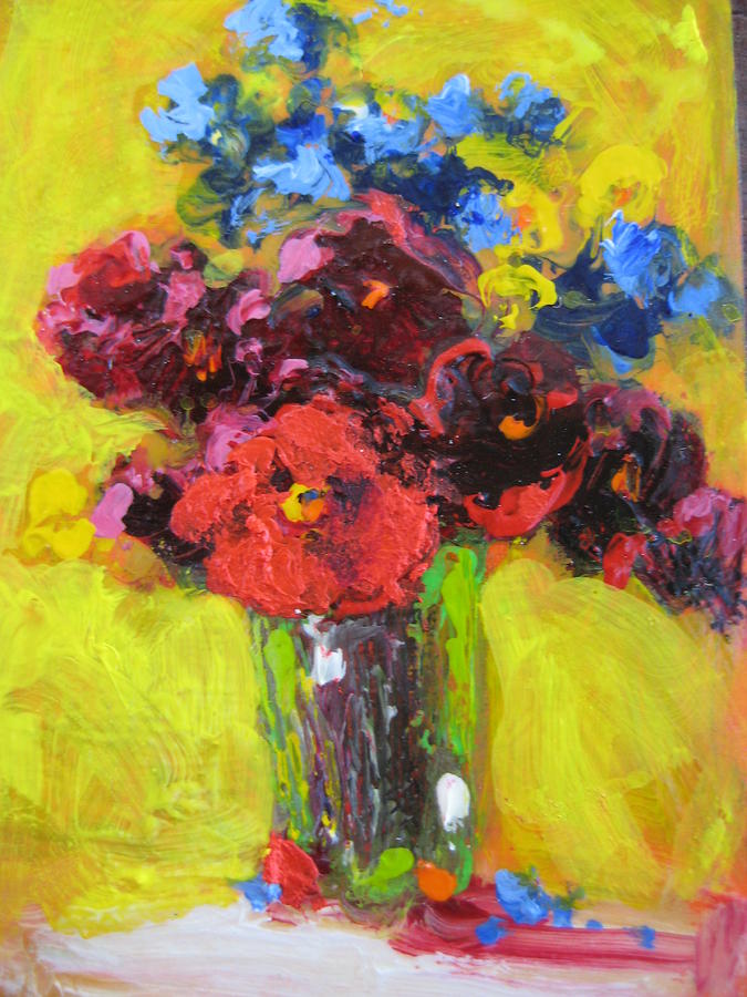 Still life floral Painting by Susan Jenkins - Fine Art America