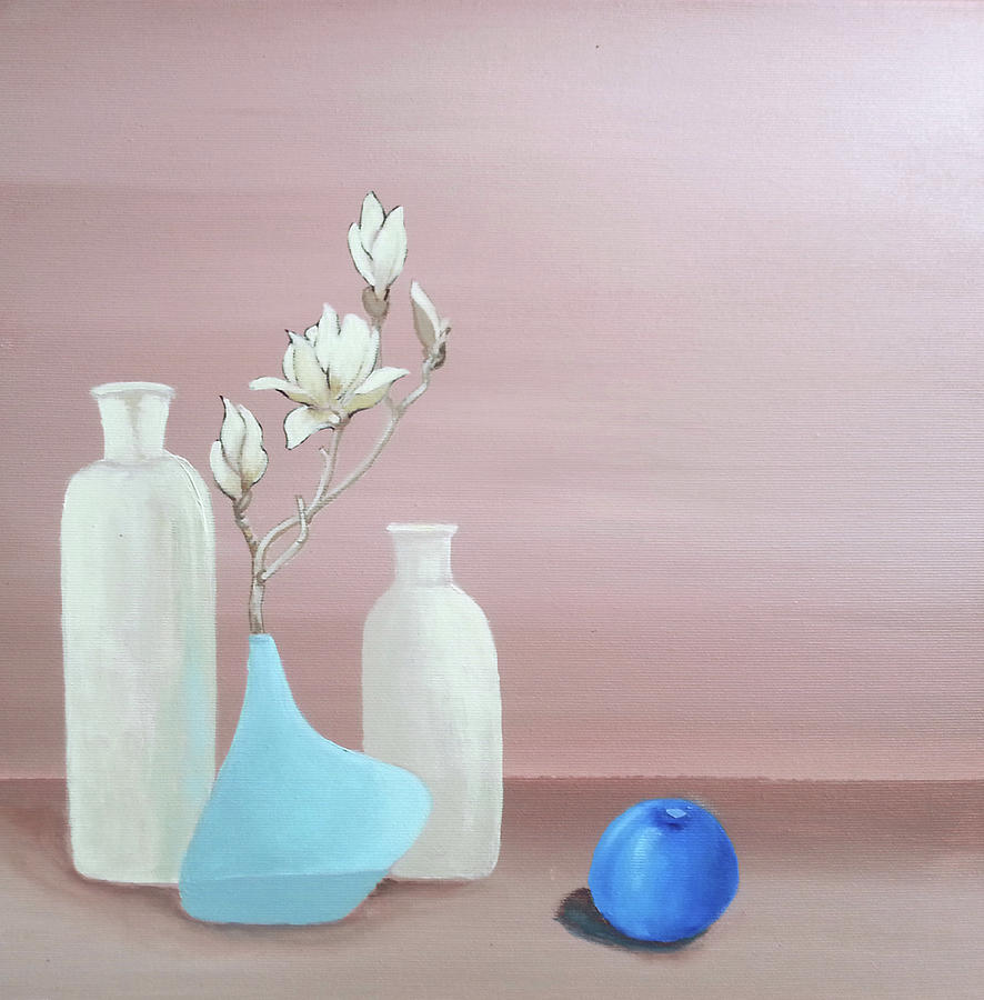Still Life Painting by Florentina Maria Popescu