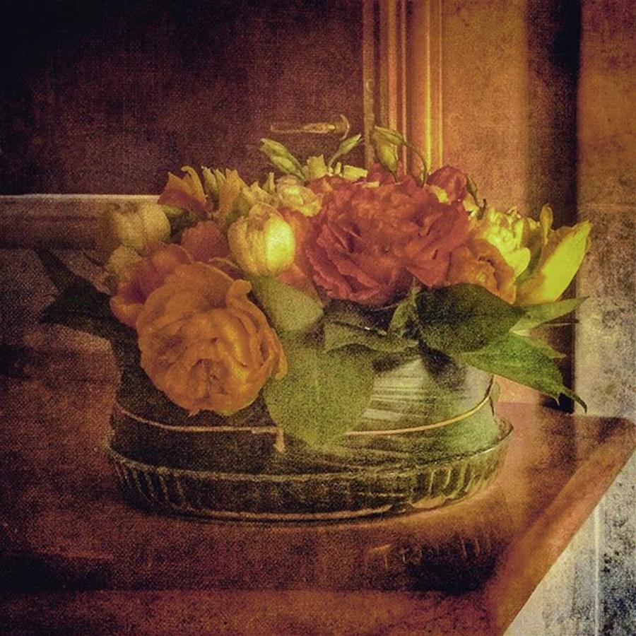 Flower Photograph - Still Life #flowers #iphone6 #instagram by Roberto Pagani