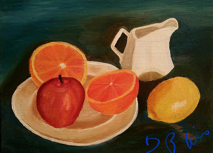 Still Life Fruit Painting