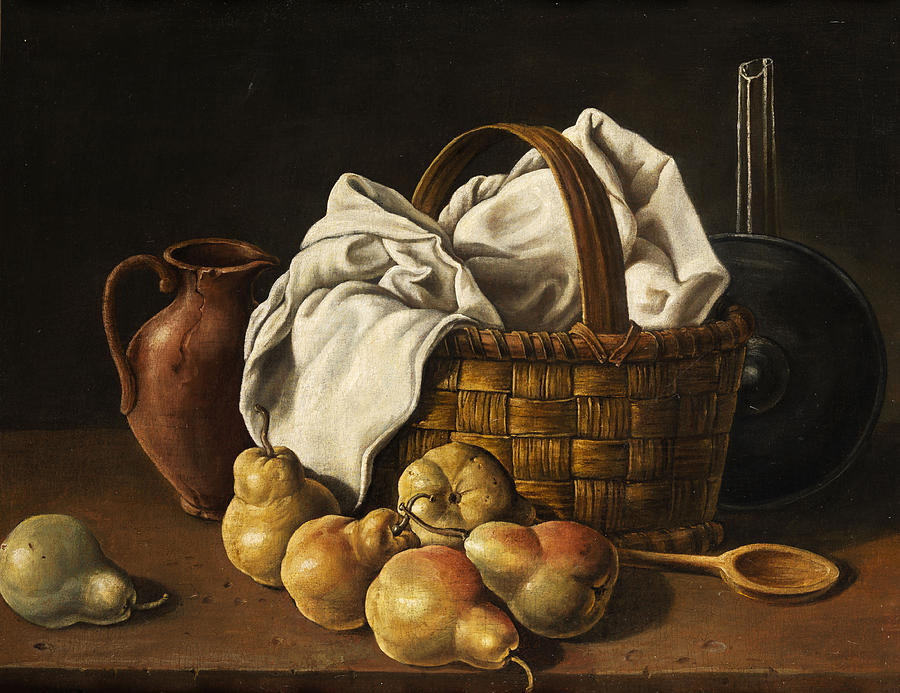 Still Life Painting by Luis Melendez