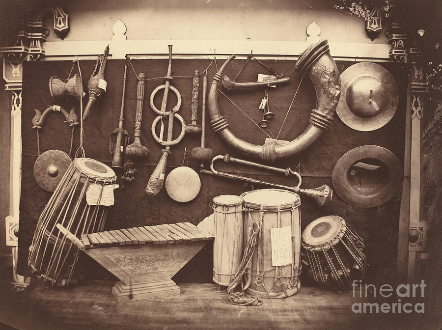 Still Life Of Musical Instruments Photograph by Edmond Lebel Pixels