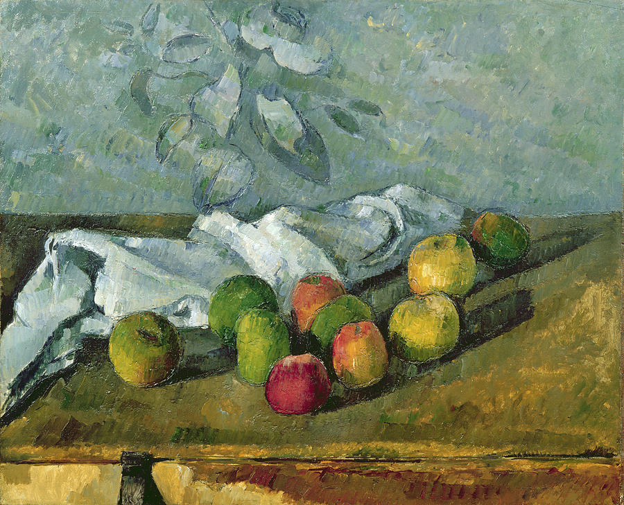 Apple Painting - Still Life by Paul Cezanne