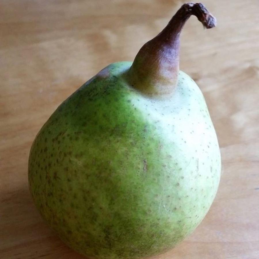 Pear Photograph - #still #life #pear (from Our Front by Lisa Marchbanks