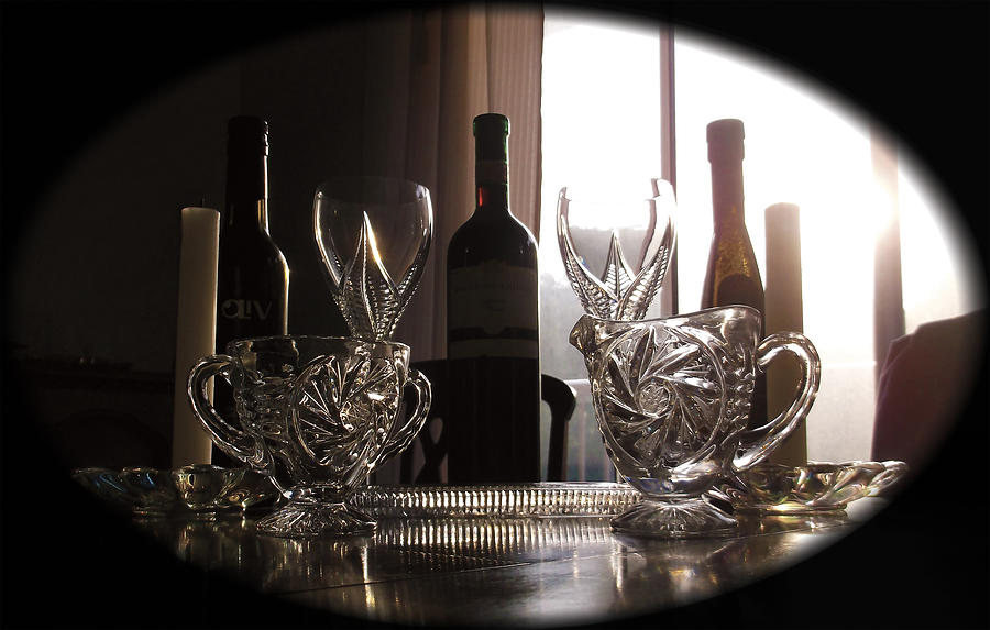 Still life - The Crystal Elegance Experience Photograph by Shawn Dall