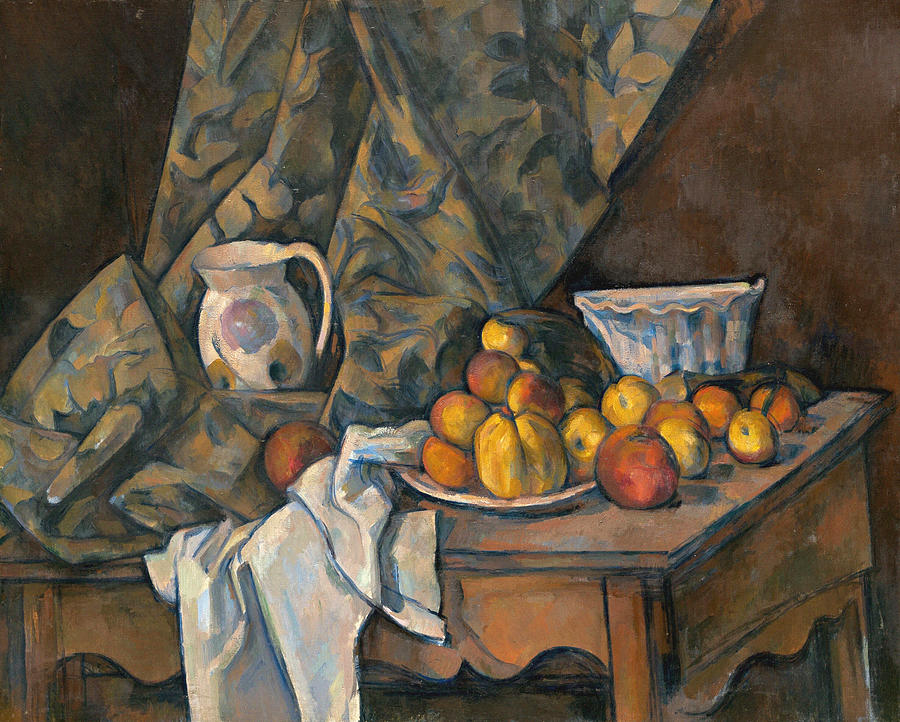 Still Life With Apples And Peaches, 1905 Painting by Camille Pissarro ...