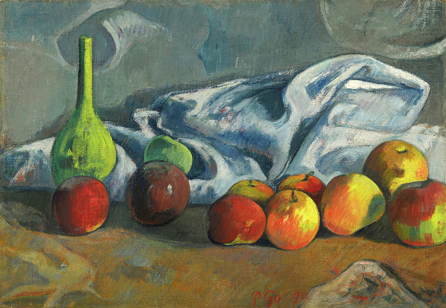 Still Life With Apples Painting by Paul Gauguin