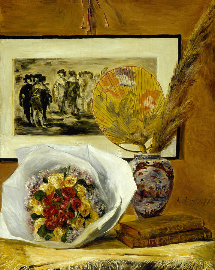 Still Life with Bouquet Painting by Auguste Renoir
