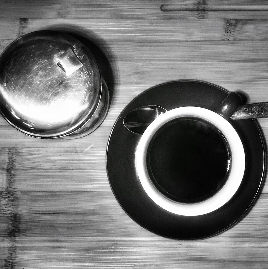 Still Life Photograph - Still Life with Coffee and Sugar by Dirk Jung