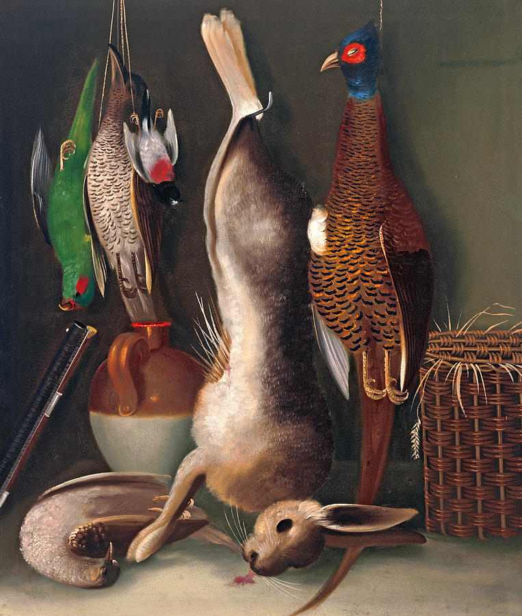 Still Life with Game Painting by William Buelow Gould