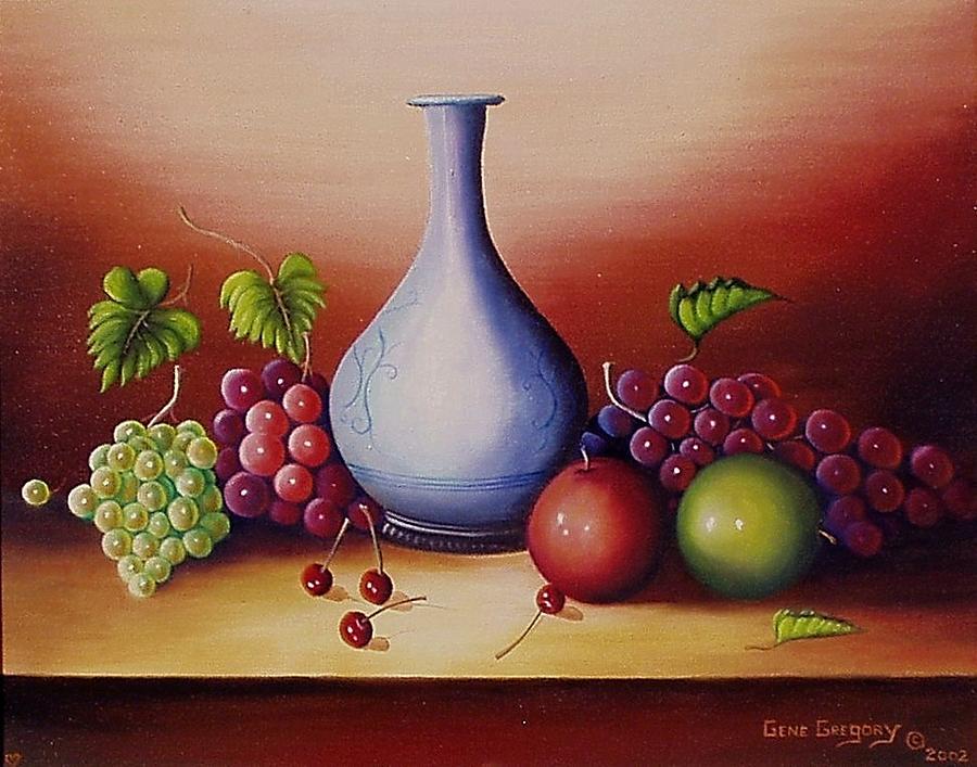 Still life with jug Painting by Gene Gregory