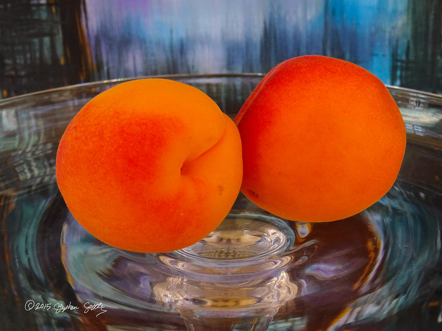 Still Life with Nectarines Photograph by Stephen Settles | Pixels