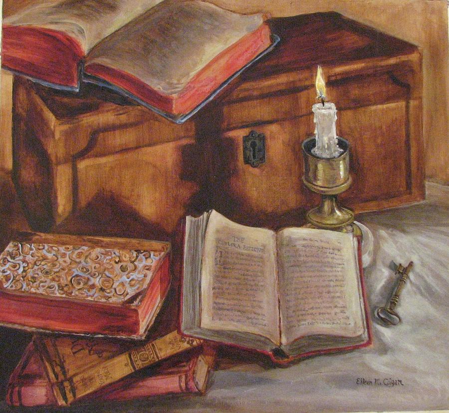 Book of magic Painting by Marce McHone
