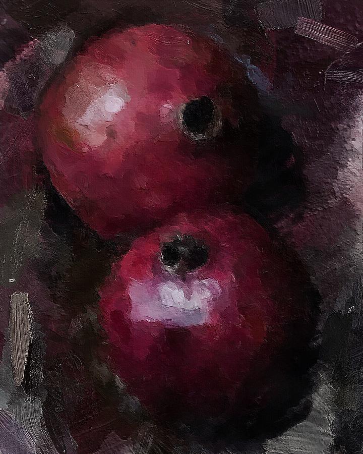 Still Life with Pomegranates Digital Art by Tanya Gordeeva