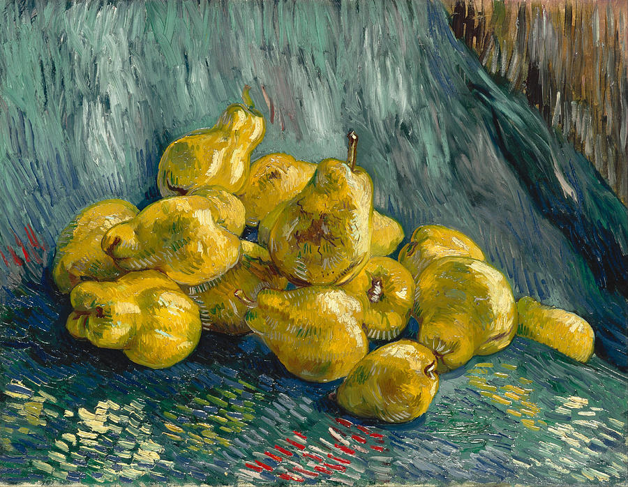 Still Life with Quinces Painting by Vincent van Gogh