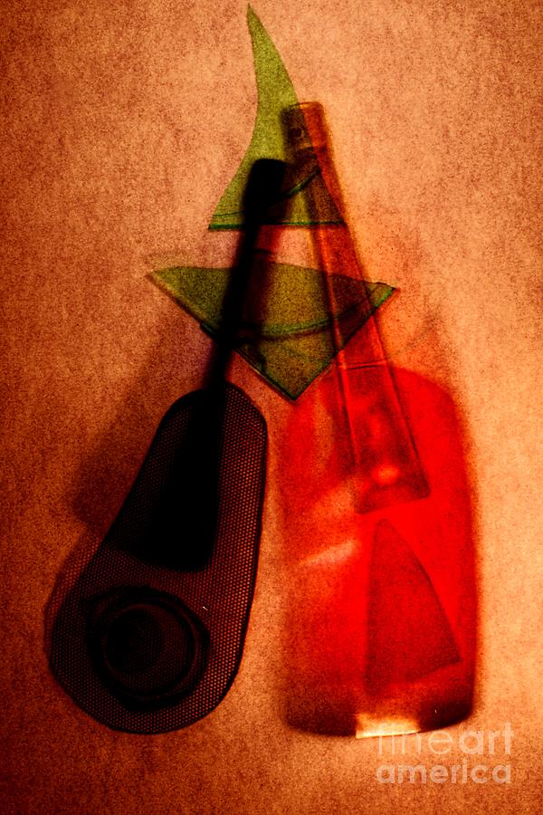 Still life with the bottles. Photograph by Alexander Vinogradov