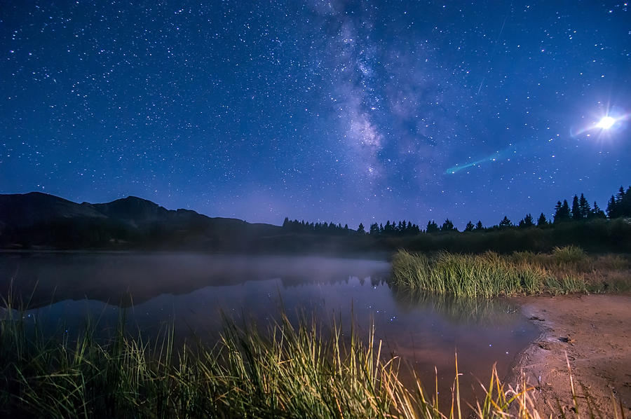 Still Night at Upper Molas Lake Photograph by Michael J Bauer ...