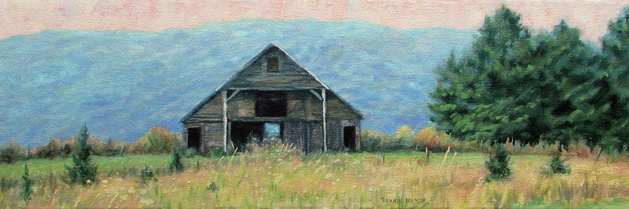 Barn Painting - Still Standing by Bonnie Mason