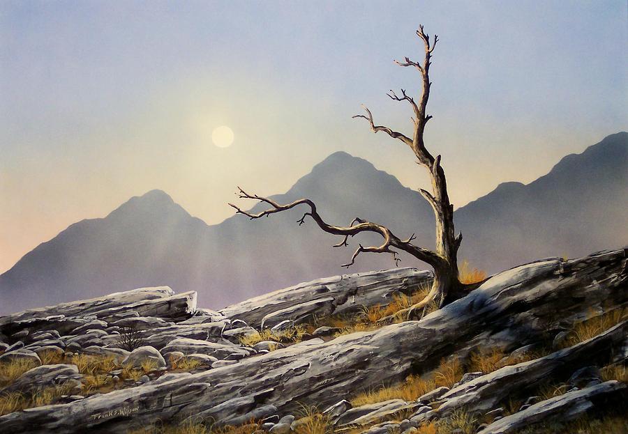 Sunset Painting - Still Standing by Frank Wilson