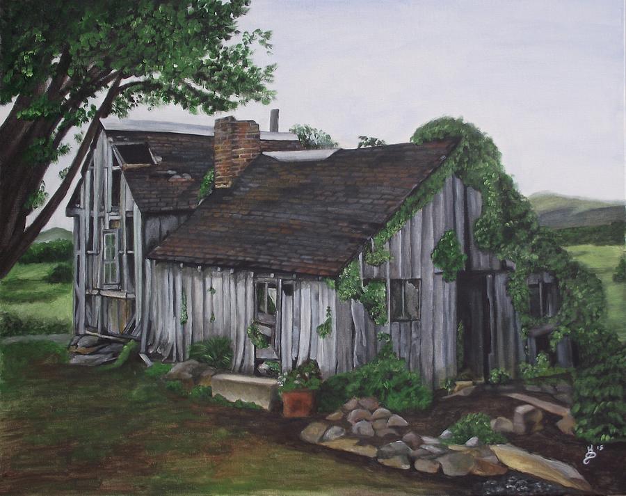 Barn Painting - Still Standing by Kim Selig