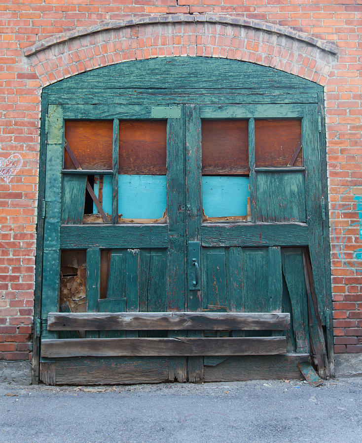 Door Photograph - Still the Green Door by Fran Riley