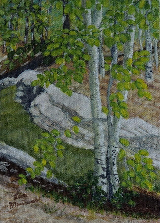 Acrylic Painting - Still Water by Lisa MacDonald Acrylic Painting - Still Water by Lisa MacDonald
