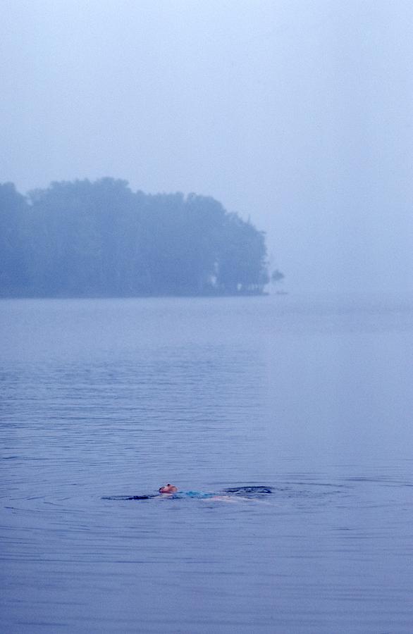 Still Water Swimming Photograph by Lyle Crump