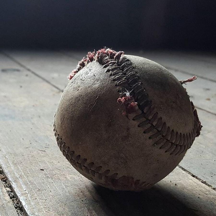 Still Life Photograph - Baseball Still Life by Andrew Pacheco