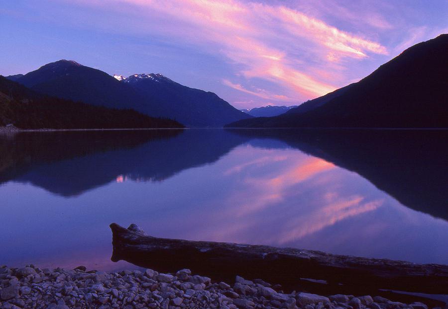 Stillness At Lillooet Lake  Photograph by Lyle Crump