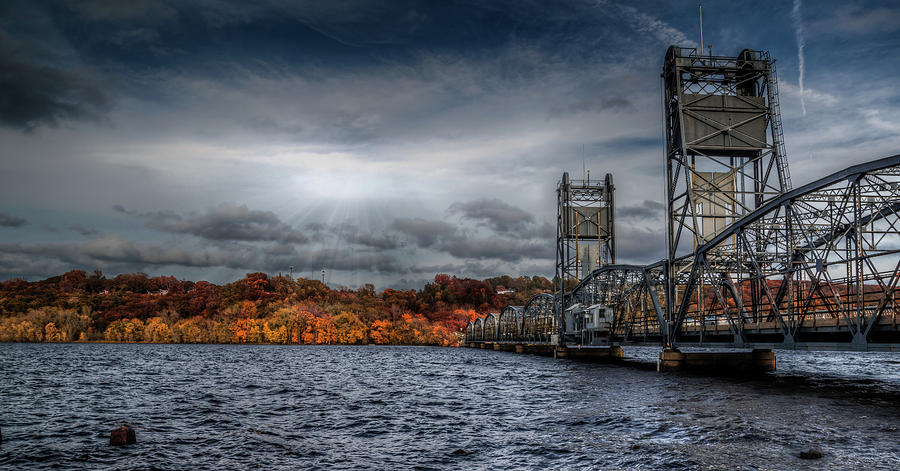 Bridge Photograph - Stillwater Lift Bridge by Paul Domsten