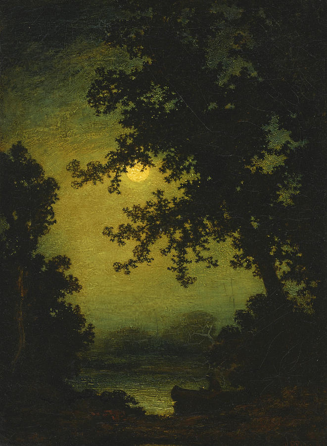 Stilly Night Painting by Ralph Albert Blakelock
