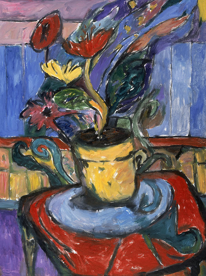 Stillyf Matisse1 Painting by Mykul Anjelo