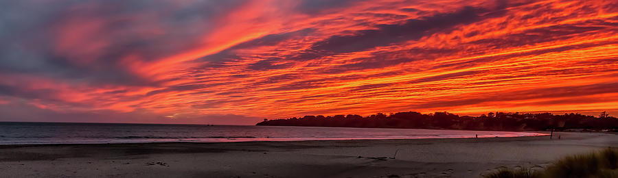 Sunset Photograph - Stinson Beach Sunset by Bill Gallagher