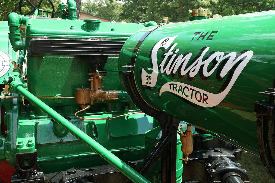 Stinson Steam Tractor Photograph by Scott Kingery