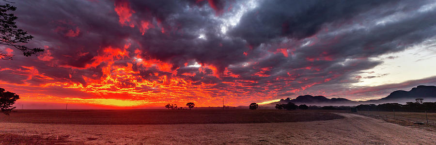 Stirling Ranges Sunrise Photograph by Robert Caddy