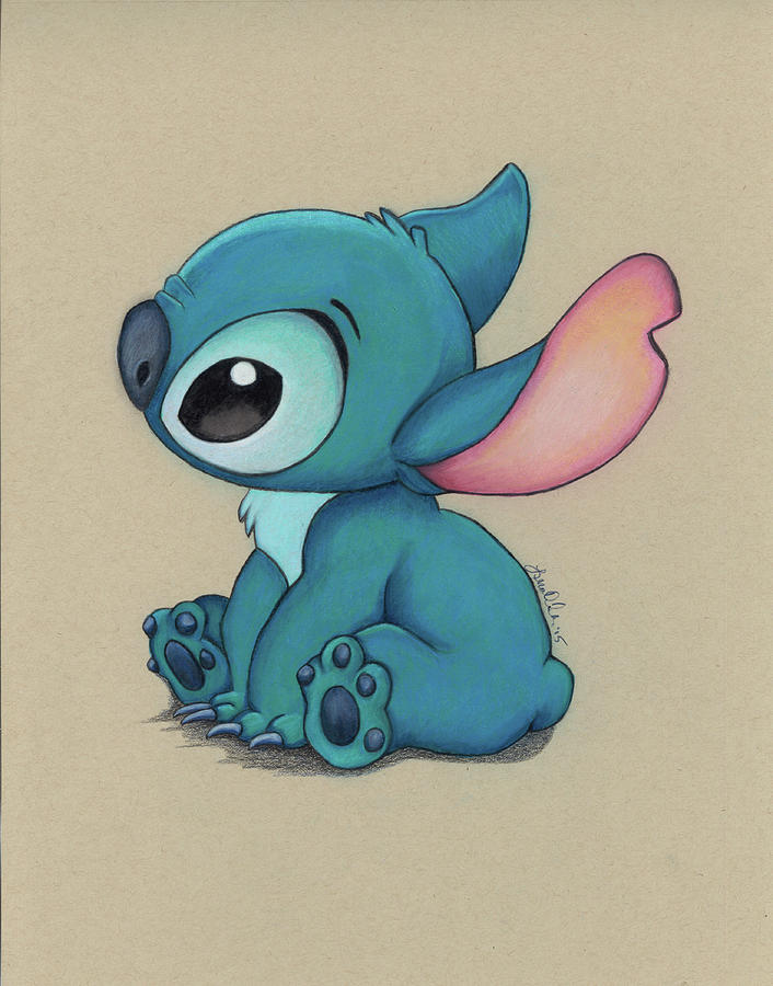 41+ Cute Drawings Stitch Images basnami